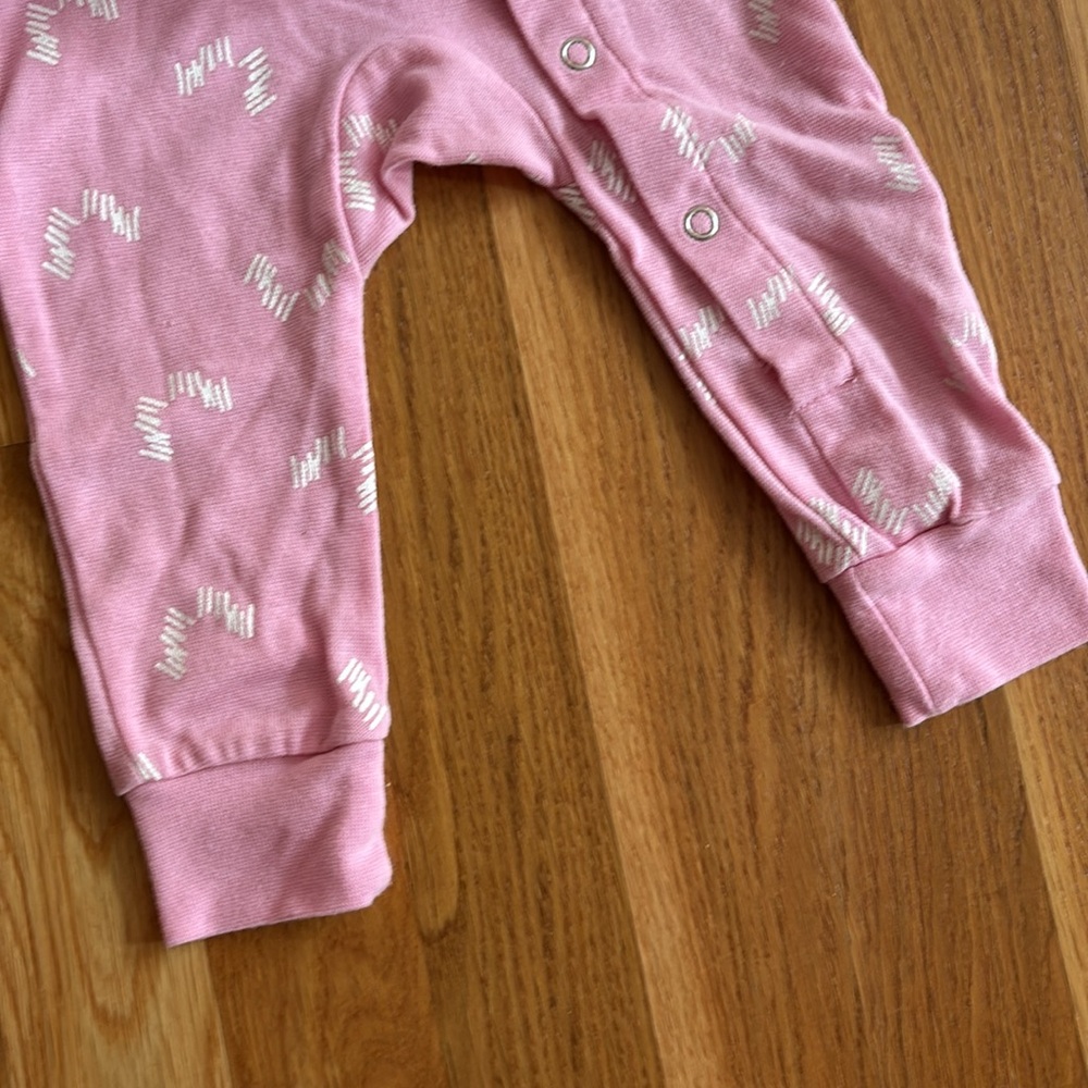 6-12M Footless One Piece Rompers - Picture 6 of 8